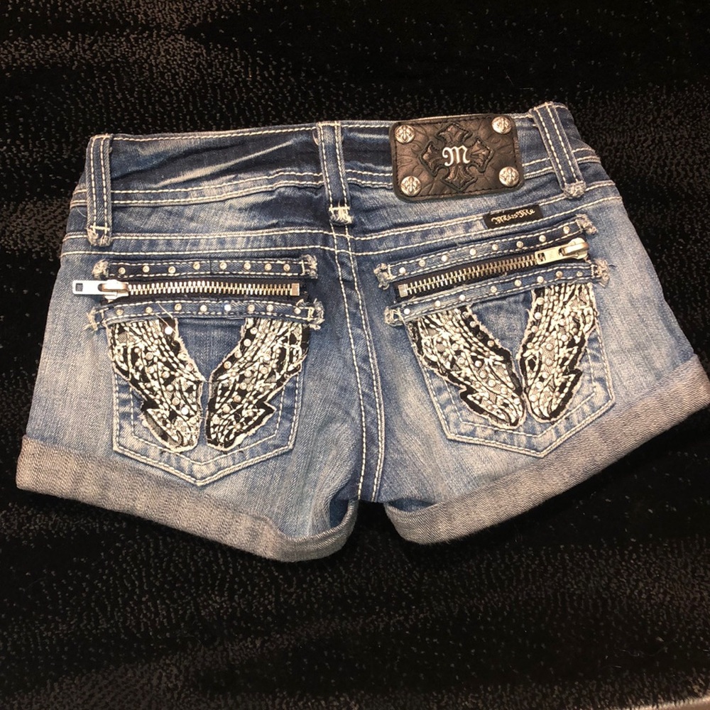 MissMe size 24 jean shorts